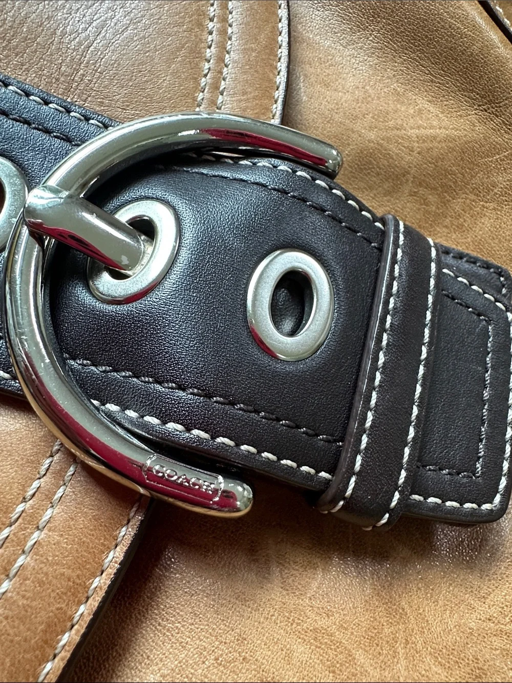 Coach Vintage Soho small shoulder bag Y2K # E0779-F10909 - Picture 11 of 12